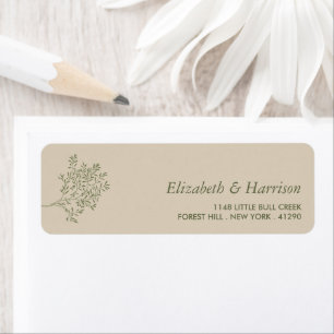 Olive Tree Branch, Rustic & Minimalistic Wedding
