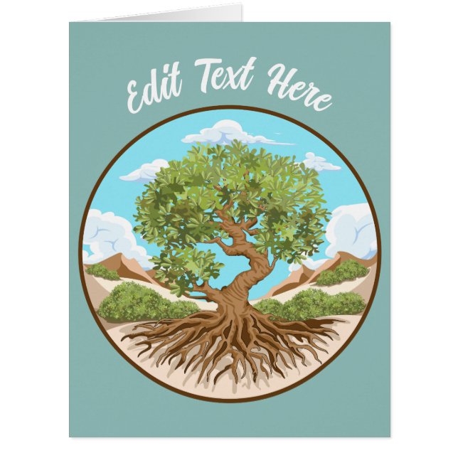 Olive tree Peace symbol in a free Palestine Land (Front)