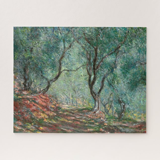 Olive Tree Wood in the Moreno Gardens (by Monet) Jigsaw Puzzle (Horizontal)