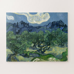 Olive Trees by Van Gogh Painting Art Jigsaw Puzzle