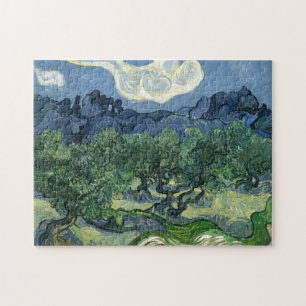 Olive Trees by Van Gogh Painting Art Jigsaw Puzzle