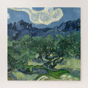 Olive Trees by Van Gogh Painting Art Jigsaw Puzzle