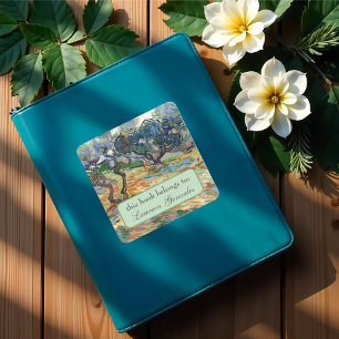 Olive Trees by Vincent Van Gogh   Square Sticker
