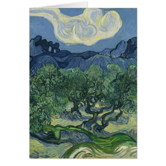 Olive Trees Card (Front)