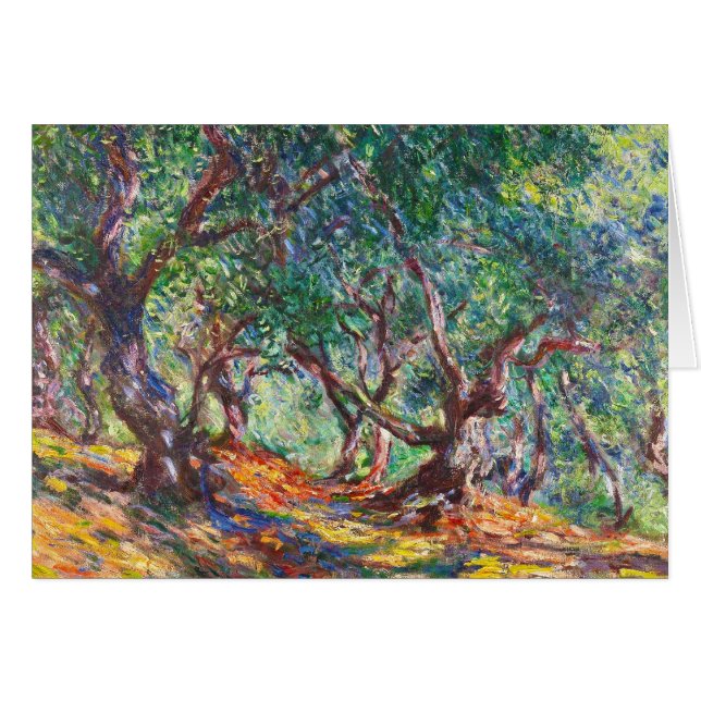 Olive Trees in Bordighera, 1884 Claude Monet (Front Horizontal)