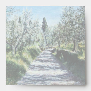 OLIVE TREES IN FLORENCE ENVELOPES