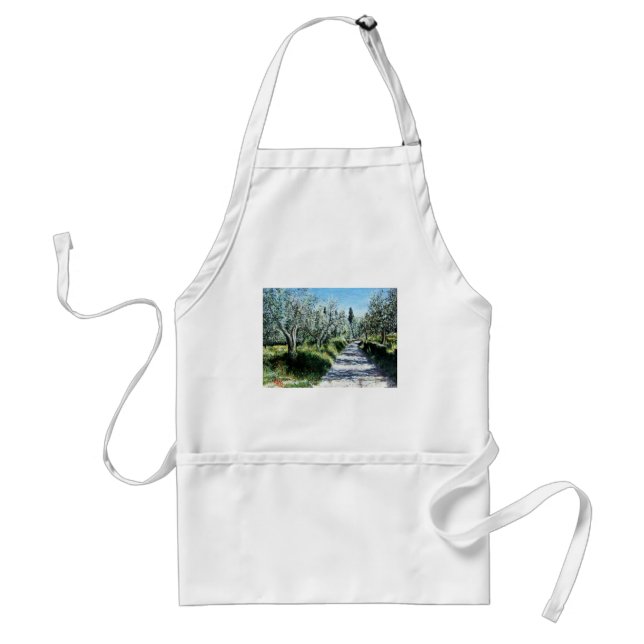 OLIVE TREES IN TUSCANY STANDARD APRON (Front)