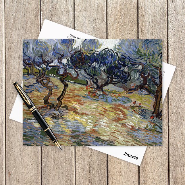 Olive Trees Landscape Vincent van Gogh Postcard (Creator Uploaded)