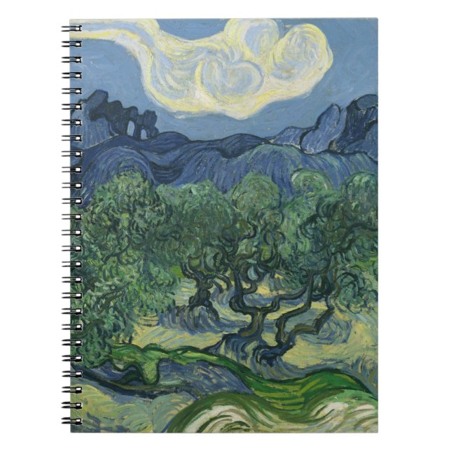 Olive Trees Notebook (Front)