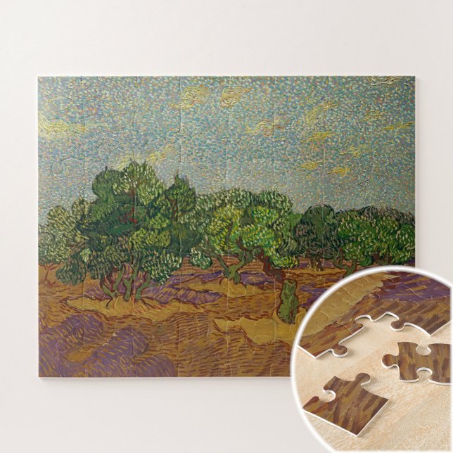 Olive Trees, Van Gogh  Jigsaw Puzzle (Creator Uploaded)