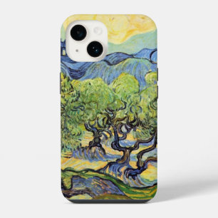 Olive Trees with Alpilles by Vincent van Gogh iPhone 14 Case