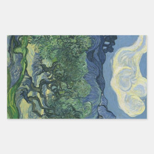 Olive Trees with the Alpilles in the Background Sticker