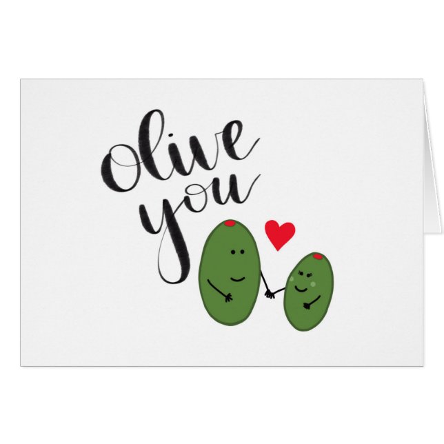 Olive vous (Devant horizontal)