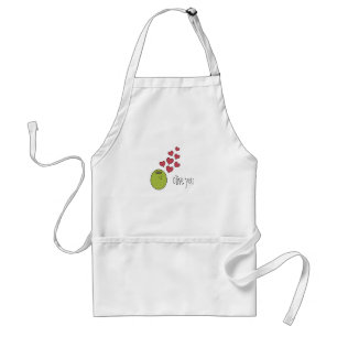 "Olive vous" tablier mignon de Punny pour un fin