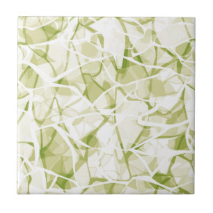 olive-white abstract fashionable modern pattern tile