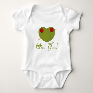 Olive You! Baby Bodysuit