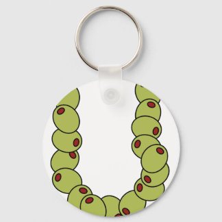 Olive You "I Love You" Keychain