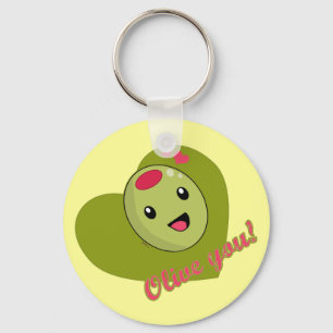 Olive You Keychain