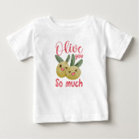 Olive You So Much Funny Food Pun