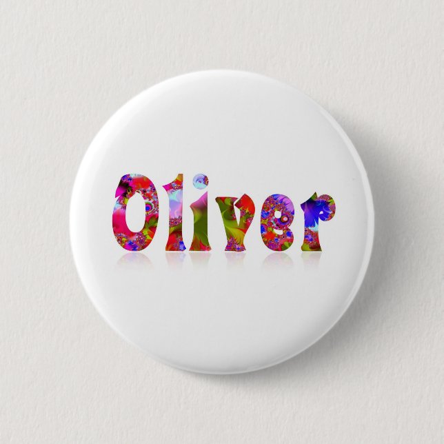 Oliver 2 Inch Round Button (Front)