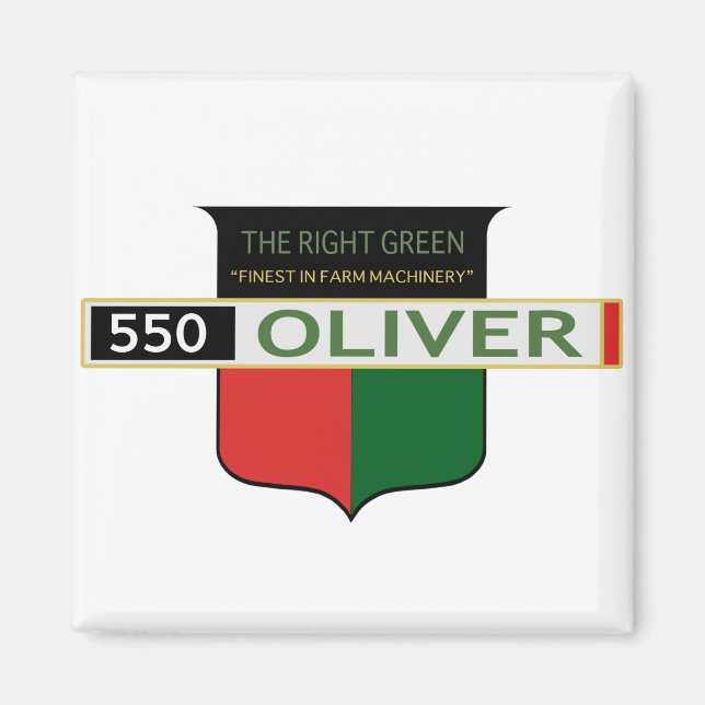 Oliver 550 magnet (Front)