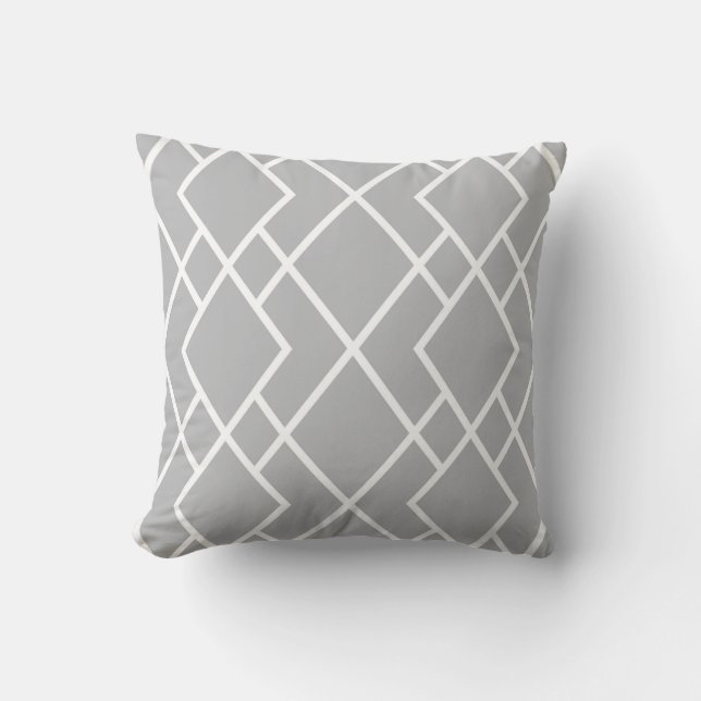Oliver Allen Throw Pillow (Front)