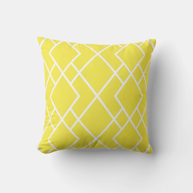 Oliver Allen Throw Pillow (Front)