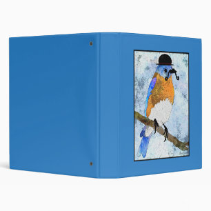 Oliver Bluebird avec moustache, classeur bowler