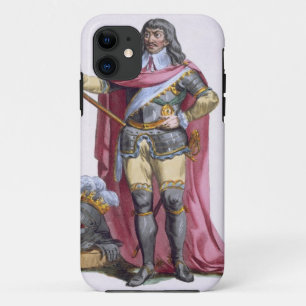 Oliver Cromwell (1599-1658) 1780 (coloured engravi iPhone 11 Case