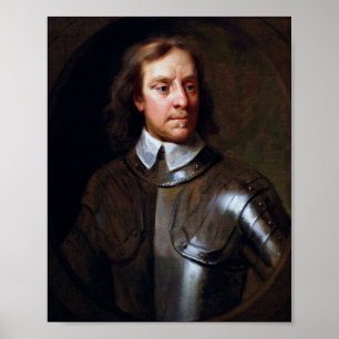 Oliver Cromwell by Samuel Cooper Poster