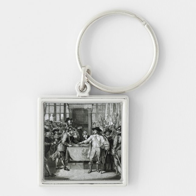 Oliver Cromwell Keychain (Front)