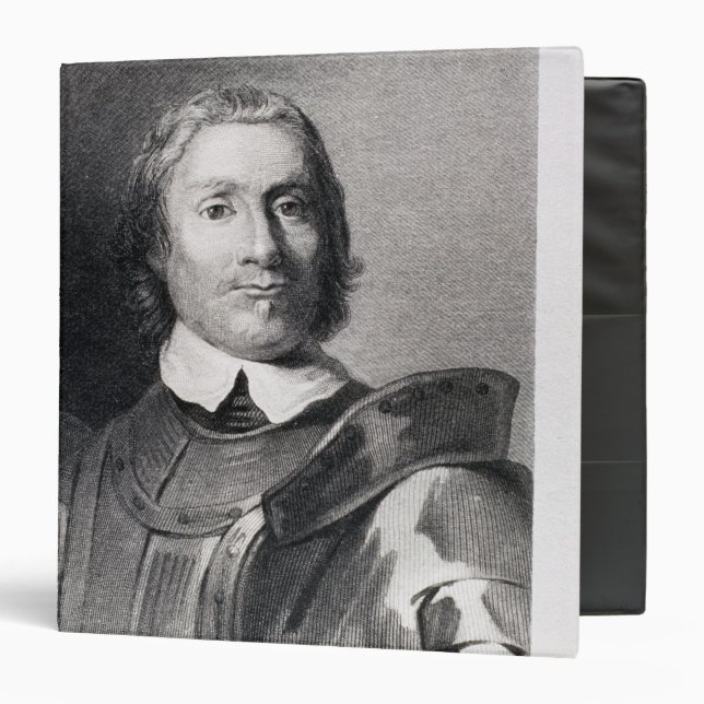 Oliver Cromwell , Lord Protector of England Binder (Front/Inside)