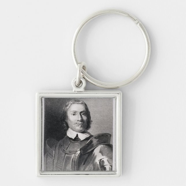Oliver Cromwell , Lord Protector of England Keychain (Front)