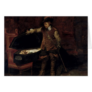 Oliver Cromwell Opening the Coffin of Charles