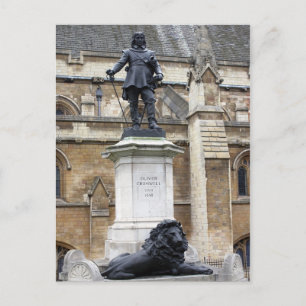 Oliver Cromwell Statue - Londres - Carte postale