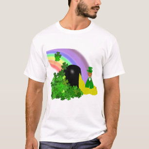 “Oliver Finds A Pot Of Gold - Saint Patrick’s Day T-Shirt