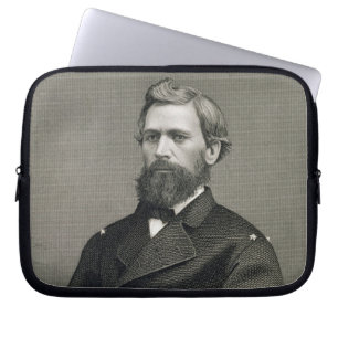 Oliver Otis Howard (1830-1909), engraved by Robert Laptop Sleeve