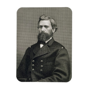 Oliver Otis Howard (1830-1909), engraved by Robert Magnet