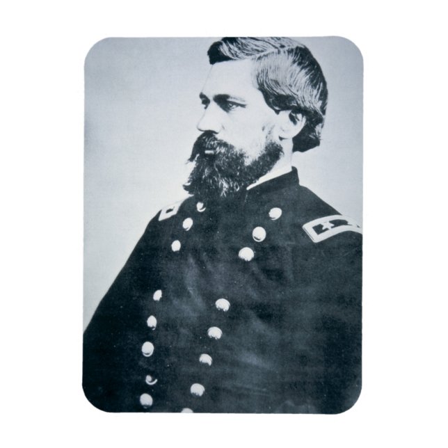 Oliver Otis Howard (b/w photo) Magnet (Vertical)