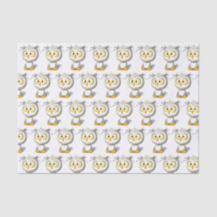 Oliver Owl Baby Shower Tissue Gift Wrap Tissue Paper