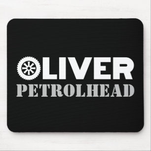 Oliver Petrol Head Mouse Pad