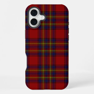 Oliver tartan red yellow blue plaid iPhone 16 plus case