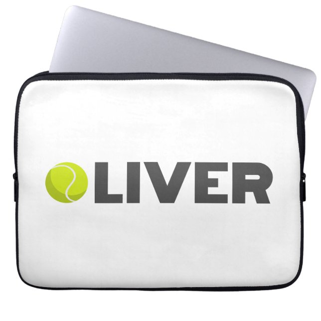 Oliver Tennis Laptop Sleeve (Front)