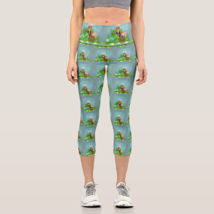 Oliver The Otter and the Great Easter Egg Hunt  Capri Leggings