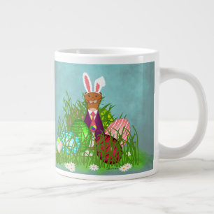 Oliver The Otter and the Great Easter Egg Large Coffee Mug