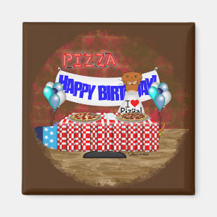 Oliver The Otter is 6 Years Old! Happy Birthday Magnet