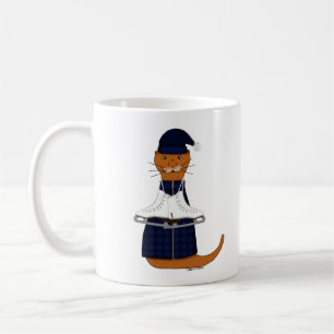 Oliver The Otter Skates Coffee Mug