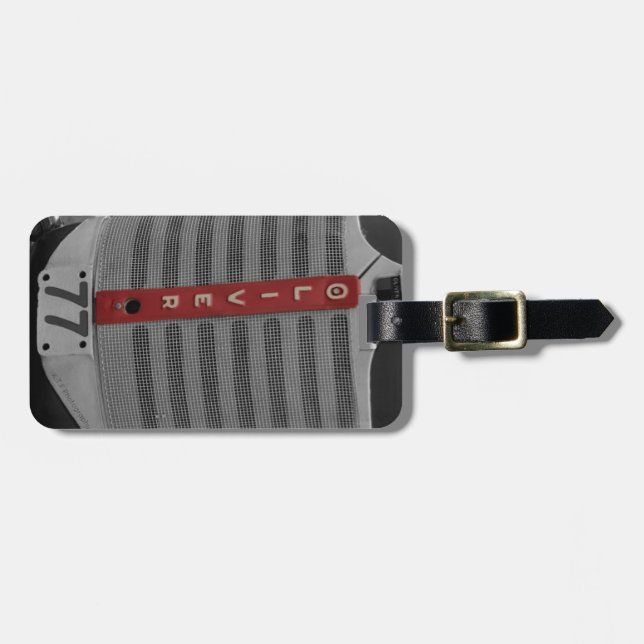 Oliver Tractor Luggage Tag (Front Horizontal)