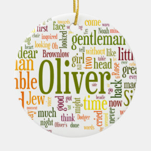 Oliver Twist Ceramic Ornament