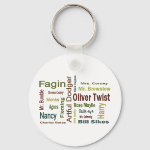 Oliver Twist Characters Keychain